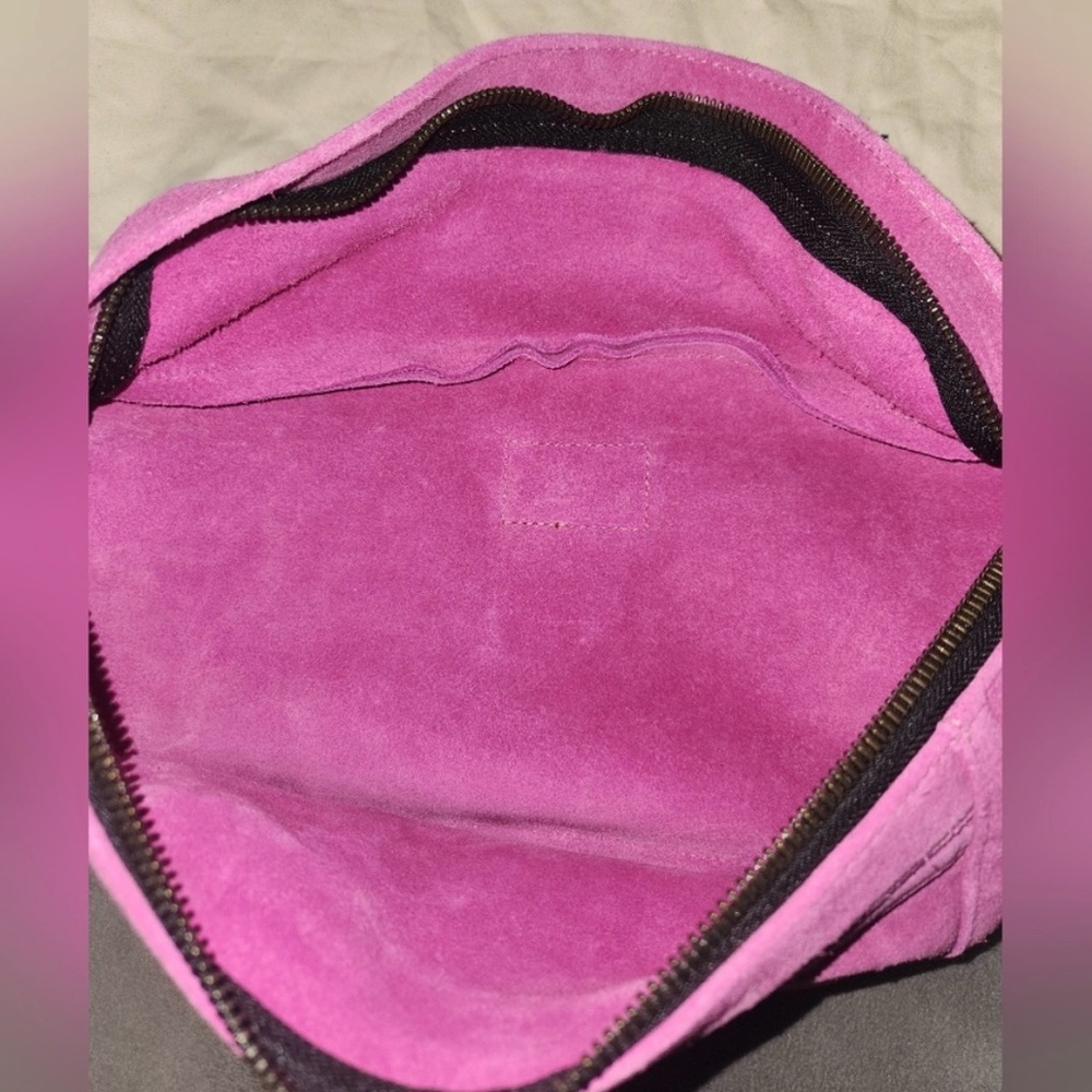 Parker Thatch Cross Your Heart Sling - Suede Pink and Strap - Picture 8 of 8